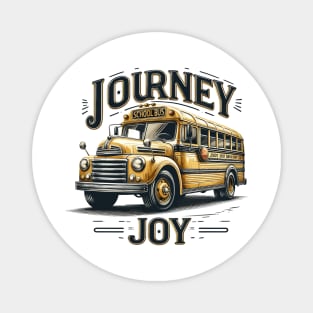 School Bus, Journey Joy Magnet